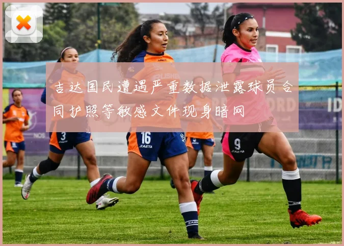 吉达国民遭遇严重数据泄露球员合同护照等敏感文件现身暗网